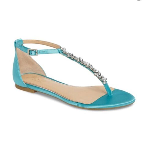 Jewel Badgley Mischka Holbrook Jewel Thong Sandal - Picture 1 of 11